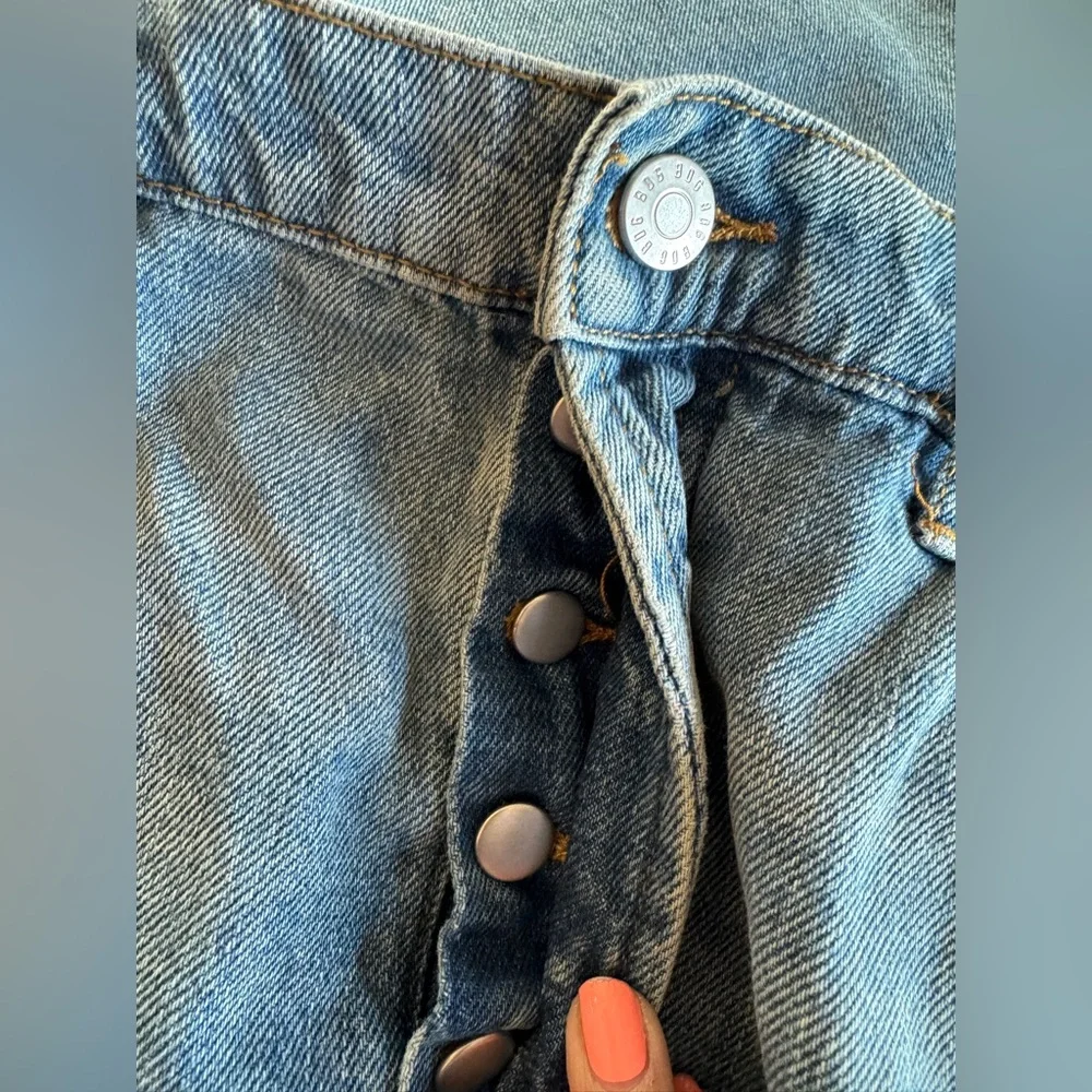 BDG distressed high rise straight leg jeans size 32 - Picture 2 of 6